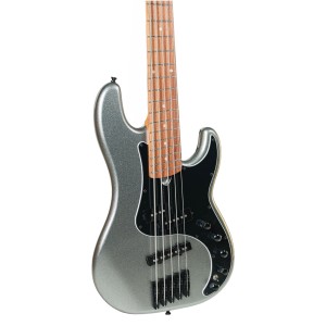 Bajo Eléctrico 5 Cuerdas MultiScale Tagima Predator 5 Metallic Deep Silver | GuitarLab
