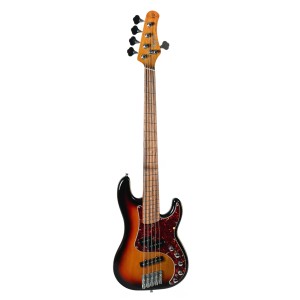 Bajo Eléctrico 5 Cuerdas MultiScale Tagima Predator 5 Sunburst | GuitarLab