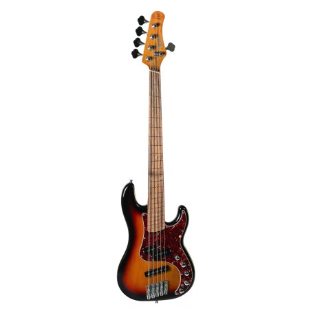 Bajo Eléctrico 5 Cuerdas MultiScale Tagima Predator 5 Sunburst | GuitarLab
