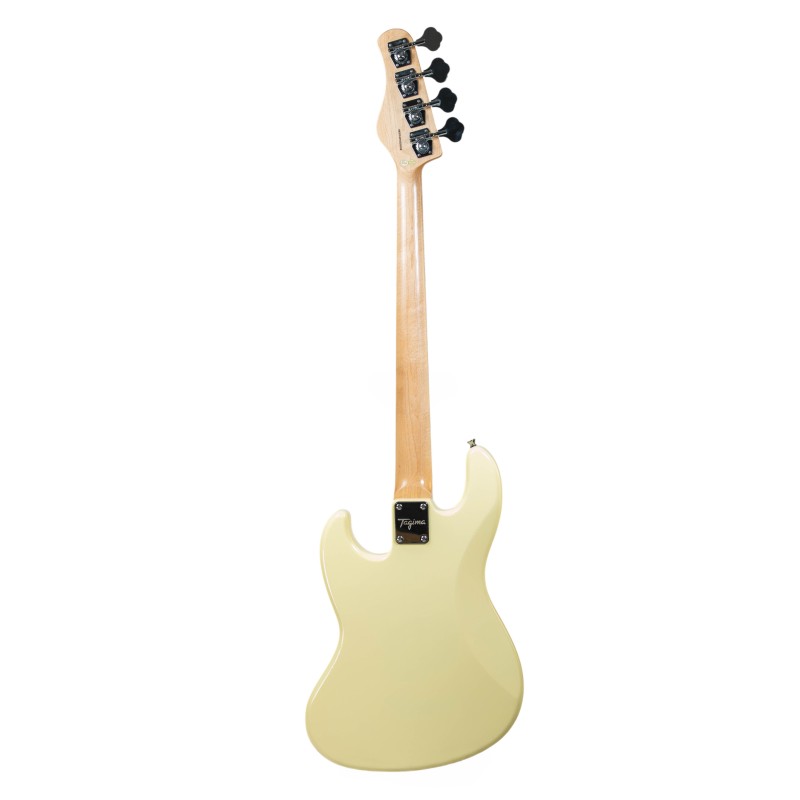 Bajo Eléctrico 4 Cuerdas Tagima TJB-4 Olympic White Pickguard Tortoise | GuitarLab