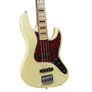 Bajo Eléctrico 4 Cuerdas Tagima TJB-4 Olympic White Pickguard Tortoise | GuitarLab