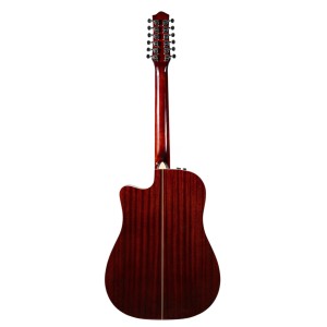 Guitarra Electroacústica 12 Cuerdas Tagima Sierreña XII EQ BK | GuitarLab
