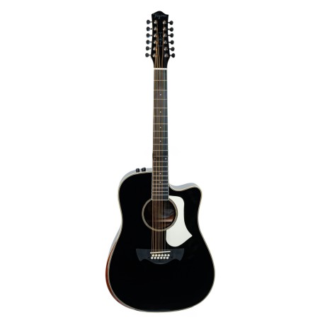Guitarra Electroacústica 12 Cuerdas Tagima Sierreña XII EQ BK | GuitarLab