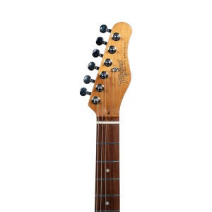 Guitarra Eléctrica Tagima Stella DW Transparent Amber Pickguard Pearl White | GuitarLab