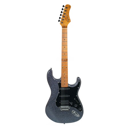 Guitarra Eléctrica Tagima TG-580 Sparkle Gray Sparkle Pickguard Black | GuitarLab