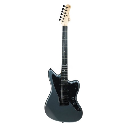 Guitarra Eléctrica Tagima TW-60 Metallic Dark Silver Satin Pickguard Black | GuitarLab