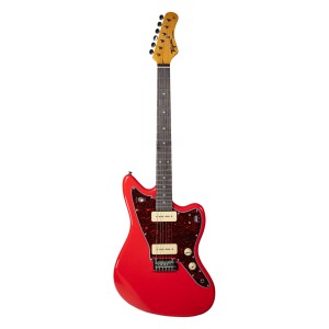 Guitarra Eléctrica Tagima TW-61 Fiesta Red Pickguard Tortoise | GuitarLab