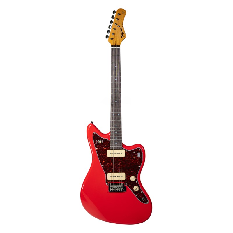 Guitarra Eléctrica Tagima TW-61 Fiesta Red Pickguard Tortoise | GuitarLab